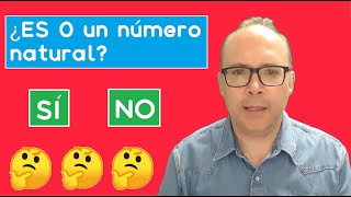 ⚠️ ¿ES 0 un NÚMERO NATURAL Otra cosa MÁS donde NO se ponen de acuerdo los MATEMÁTICOS [upl. by Enoj]