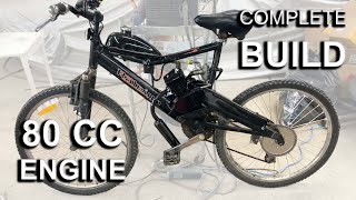 80cc Bicycle Engine From Amazon  Complete Build From Start to Ride [upl. by Madeleine]