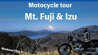 Motorcycle Tour Mt Fuji amp Izu with Kawasaki Meguro K3W800 Weekend Vlog1 [upl. by Oiramej]