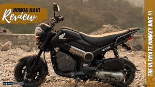 Honda Navi Review  Lite Weight Monkey Bike [upl. by Eetsim172]