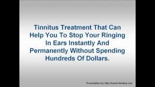 Ringing In Ears  Best Tinnitus Treatment To Stop The Buzzing Sound Instantly [upl. by Zechariah]