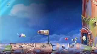 Rayman Legends 1080i HD Walkthrough Part 13  HiHo Moskito [upl. by Gram]