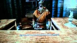 Skyrim bug with Urag groShub [upl. by Assilav]