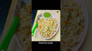 Fried rice recipe friedrice friedricerecipe [upl. by Ecineg]