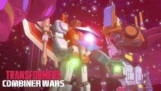 Transformers Combiner Wars  ‘A War of Giants’ Prime Wars Trilogy Episode 6  Transformers Official [upl. by Leima]