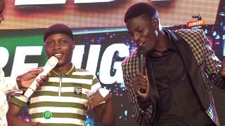 Alex Muhangi Comedy Store August 2019  Maulana amp Reign [upl. by Hctud103]