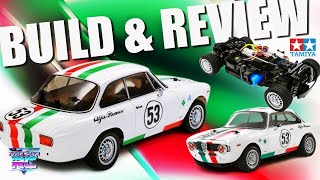 The Ultimate Tamiya MB01 Alfa Romeo Giulia GTA Build and Review Tutorial [upl. by Notniuq]