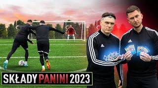 WALKA O KARTY PANINI 2023  KTO ZŁOŻY LEPSZY SKŁAD [upl. by Llerrut849]