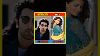 Bollywood actors wife age vickykaushal ranveer hrithikroshan aliabhatt kiara depika shorts [upl. by Eibber]