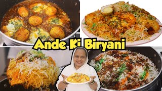 Ande ki Biryani  Egg Biryani Recipe  Kache Ande Ki Biryani  Egg Dum Biryani  Biryani Recipe [upl. by Ceevah]