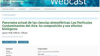 Las Partículas Contaminantes del Aire Su composición y sus efectos biológicos [upl. by Bega240]