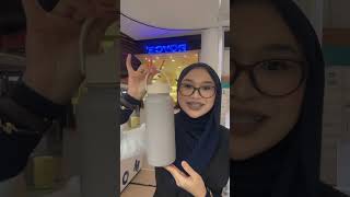 Cantik jugak eh fyp foryoupage fypシ゚viral bottle montigo montigobottle tumbler [upl. by Atekihc40]