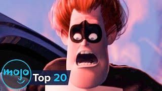 Top 20 Satisfying Deaths of Hated Animated Movie Characters [upl. by Elak]