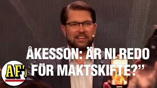 Åkessons tal på SDs valvaka ”Är ni redo för maktskifte” [upl. by Tyrus395]