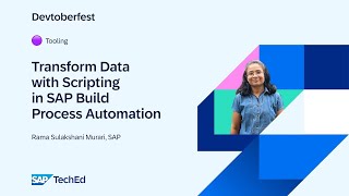 🟣 Transform Data with JavaScript in SAP Build Process Automation [upl. by Yeknarf]