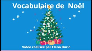 Vocabulaire de Noël [upl. by Ternan]