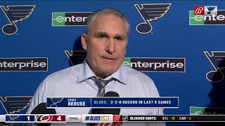 Berube on Scandellas season debut I thought he was fine [upl. by Benson]