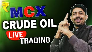 Crude Oil Options Trading Live  07062024 [upl. by Ahsimal]