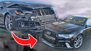 Building an Audi S6 in 10 minutes like THROTL [upl. by Anillek]