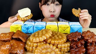 ASMR 약과 맛집 3곳✨ 약과먹방 MUKBANG  Korean Traditional Desserts Yakgwa Eating sound [upl. by Drolyag143]