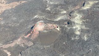 Grindavik Volcano Video 4 Iceland 2024 Helicopter fly over [upl. by Trebmer529]