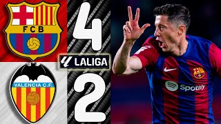 🎥 Barcelona vs Valencia 42  Match Review La Liga 20232024 [upl. by Llennaj]