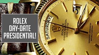 Full Restoration of a Gold Rolex DayDate From 1958 [upl. by Akerboom]