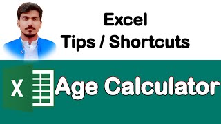 Age Calculator by using dated if formula  using dated if find age calculator  Kasur shorthand [upl. by Vitek]