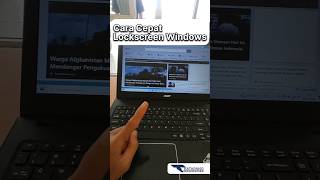 Cara Cepat Mematikan Layar Laptop lockscreen windows layarmati [upl. by Eeryt]