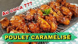 RECETTE POULET CARAMÉLISÉ 【Poulet au coca】 [upl. by Suoirad]