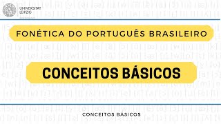 Conceitos básicos no português brasileiro [upl. by Khichabia]