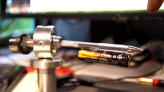 DIY tonearm testing the bearings [upl. by Cedric]