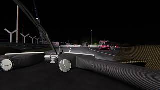 Night race at Le Mans  Onboard Assetto Corsa [upl. by Oremar403]