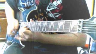 Megadeth  Foreclosure Of A Dream Cover By RDM Ibanez RG4EXQM1 [upl. by Marih]