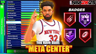 THIS quotMETA CENTERquot BUILD is DOMINATING NBA 2K25 [upl. by Wernsman897]