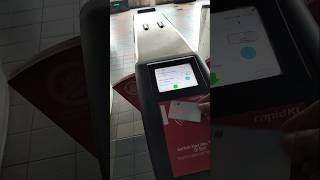 MRT Railway Malaysia TNG Card Can Be Used viralvideo video viralshor tech viralshorts [upl. by Jori]