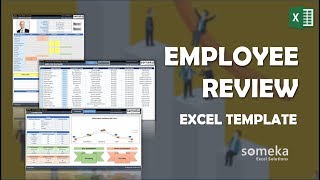 Employee Evaluation Excel Template  Performance Appraisal Form in Excel [upl. by Jenette]