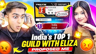 Ajjubhai’s Friend Eliza With India’s Top 1 Challenge Me Gone Wrong 😱  Garena Free Fire [upl. by Yelekalb]