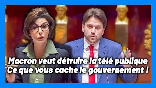 ⚠️ Macron veut détruire la télé publique  ce que vous cache le gouvernement [upl. by Noteek]