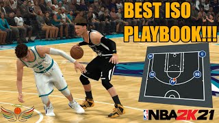 Top 6 Best Isolation Playbook For Ball Handlers Simple amp Effective Way For 1on1 Matchup NBA2K21 [upl. by Joel]