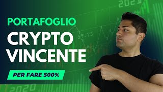 Ecco Come Creare un Portafoglio Crypto Vincente ADESSO [upl. by Llerdnod]