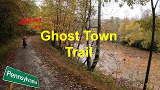 eBiking the Ghost Town Trail  PA [upl. by Sitoiganap]