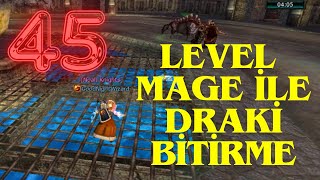 45 Level Mage İle Draki Kulesi Baştan Sona  Knight Online  Zero  Mage [upl. by Veljkov]