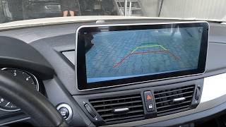 12” Inch Android Car Stereo System In Bmw X1 E84 2012 [upl. by Ahsekam]