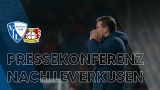 Pressekonferenz nach Leverkusen [upl. by Tennos]