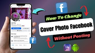 How To Change Cover Photo On Facebook Without Posting [upl. by Gaw20]