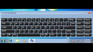 How to Open and Use the OnScreen Keyboard on Windows 7 8 and 10 Arbi Tech Online [upl. by Tades]