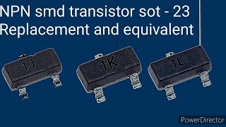 transistor smd 1J1K1L sot23 replacement amp equivalent [upl. by Yrrah]