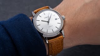 Timex Marlin Automatic Review  A Great Looking Budget Automatic Watch [upl. by Padraig]