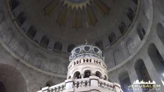 Tomb of Jesus  the Restroed Shrine EDICULE in JERUSALEM [upl. by Iphigeniah685]